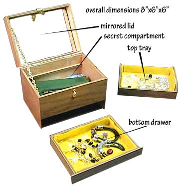 Free Jewelry Box Woodworking Plans From Shopsmith